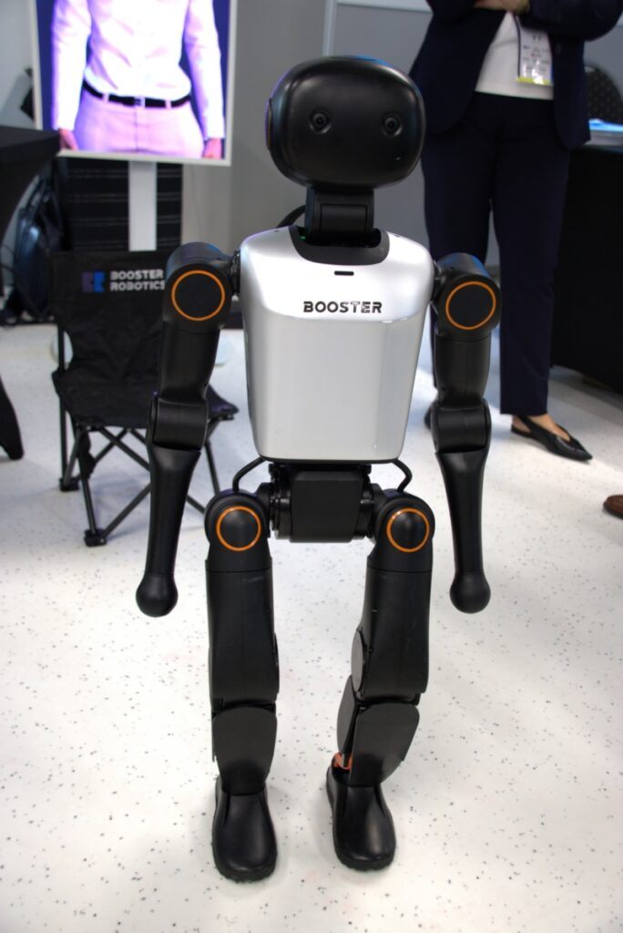 Roboter von Delta Robots auf einer Veranstaltung