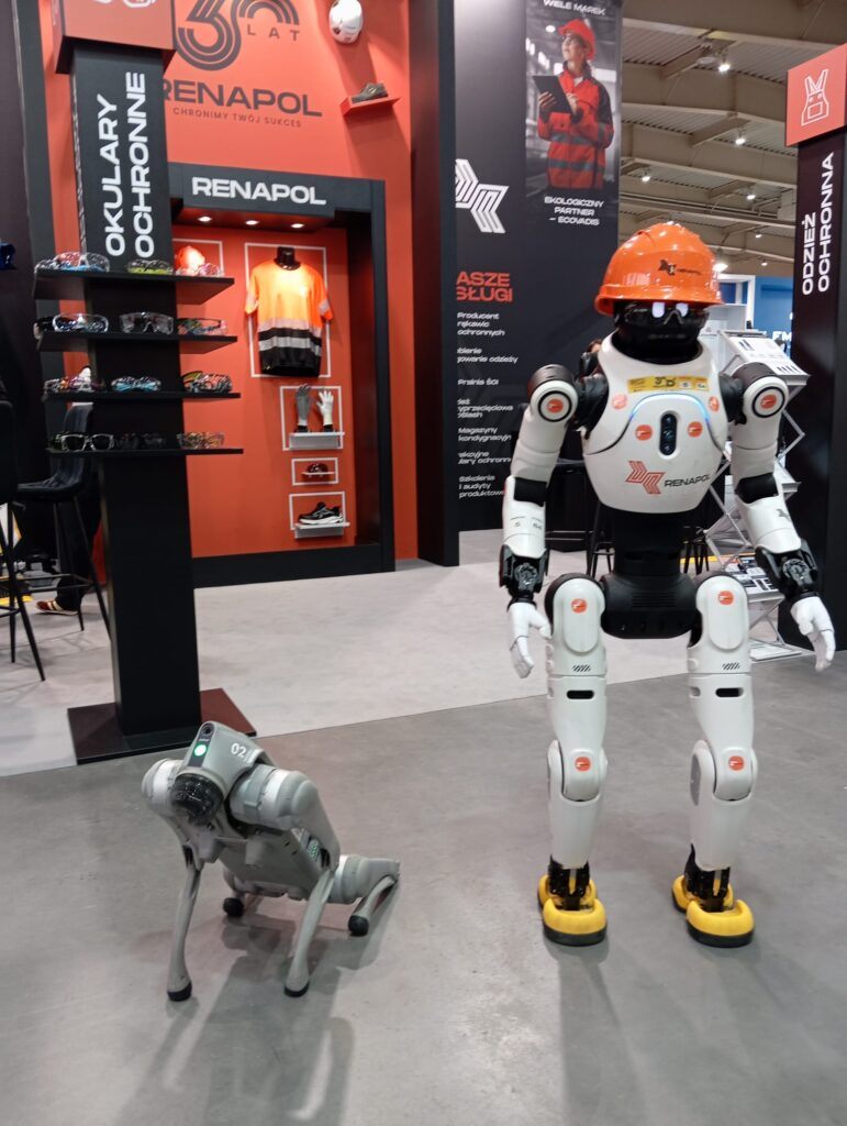 Roboter von Delta Robots auf einer Veranstaltung