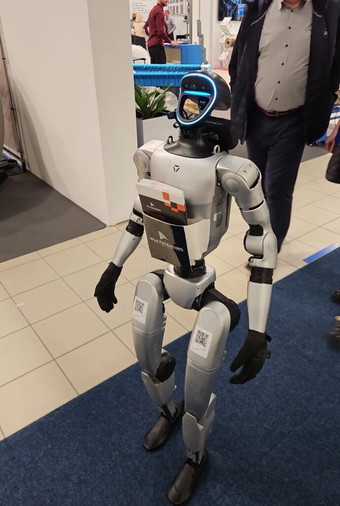 Roboter von Delta Robots auf einer Veranstaltung