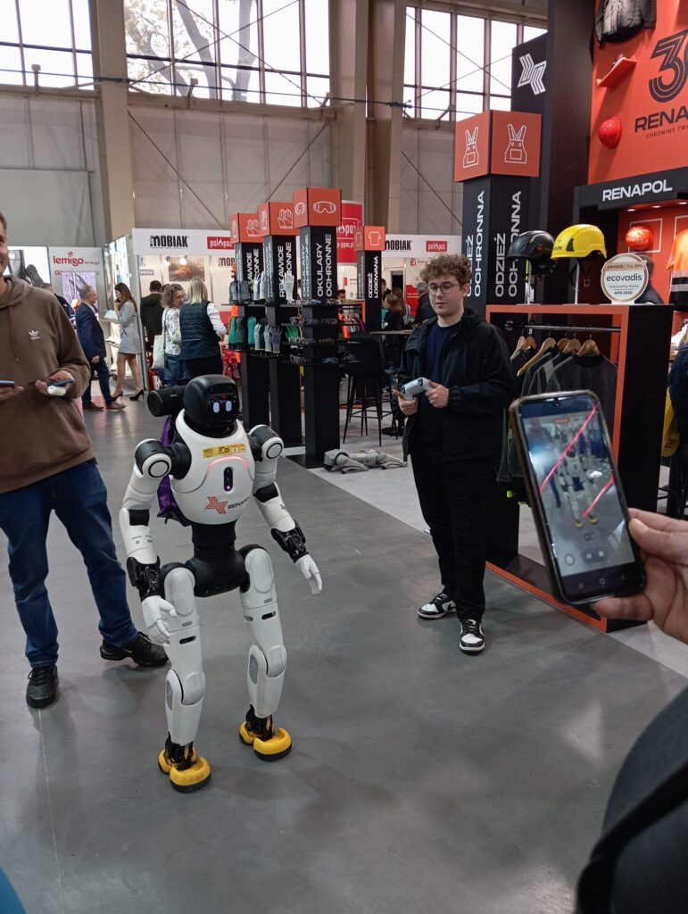 Roboter von Delta Robots auf einer Veranstaltung