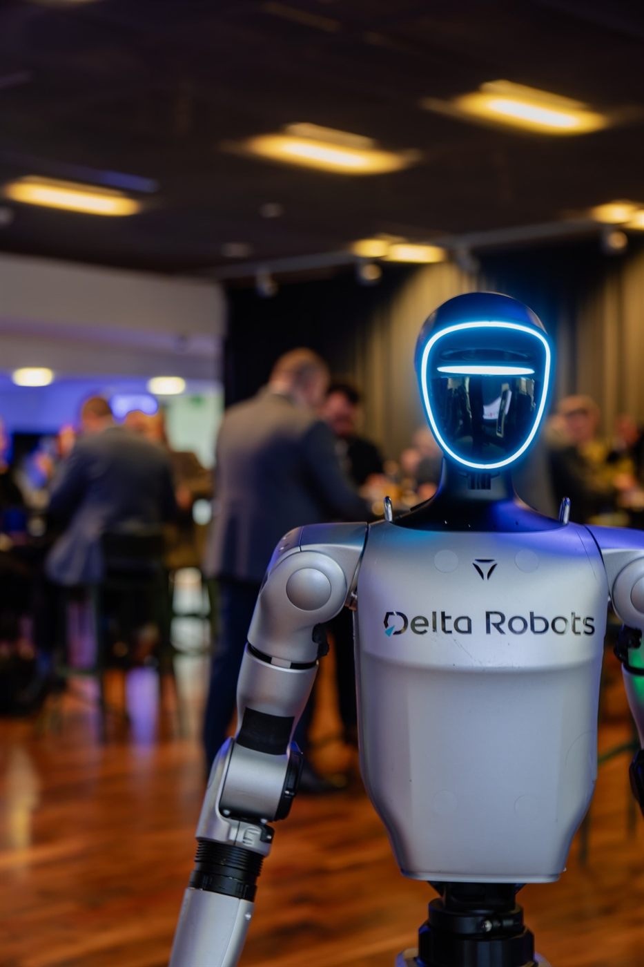 Roboter von Delta Robots auf einer Veranstaltung