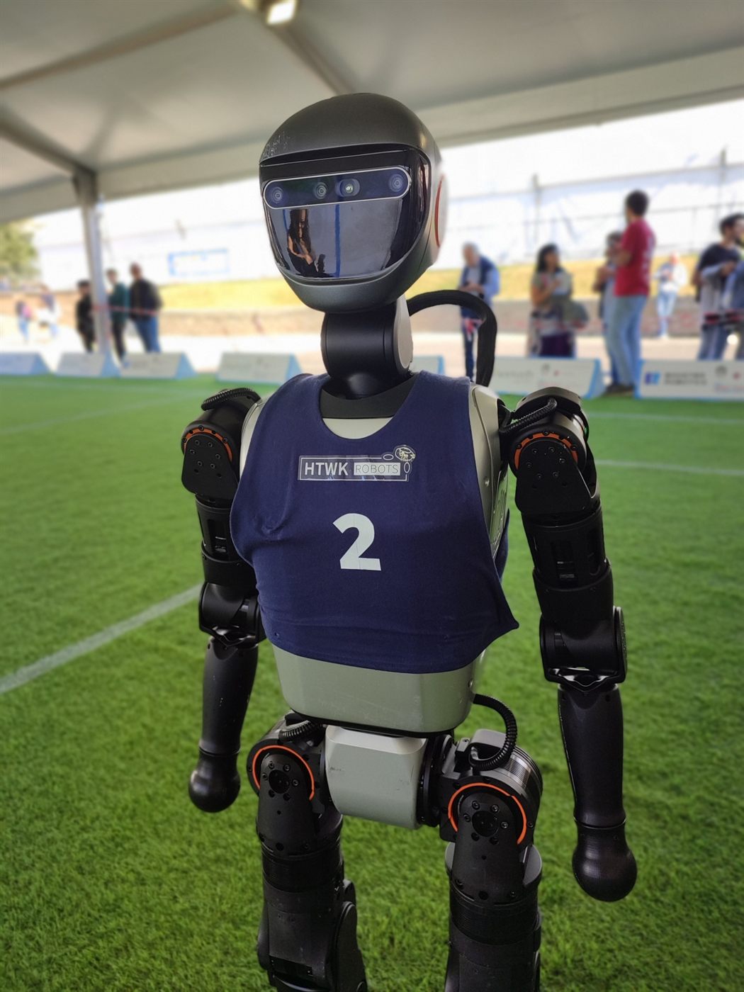 Roboter von Delta Robots auf einer Veranstaltung